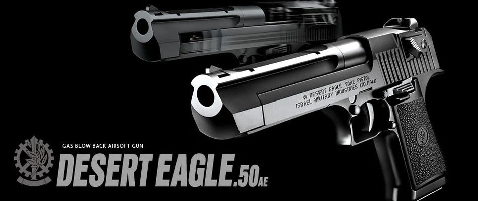 Tokyo Marui Desert Eagle .50AE Hard Kick GBB Pistol Airsoft ( Black )