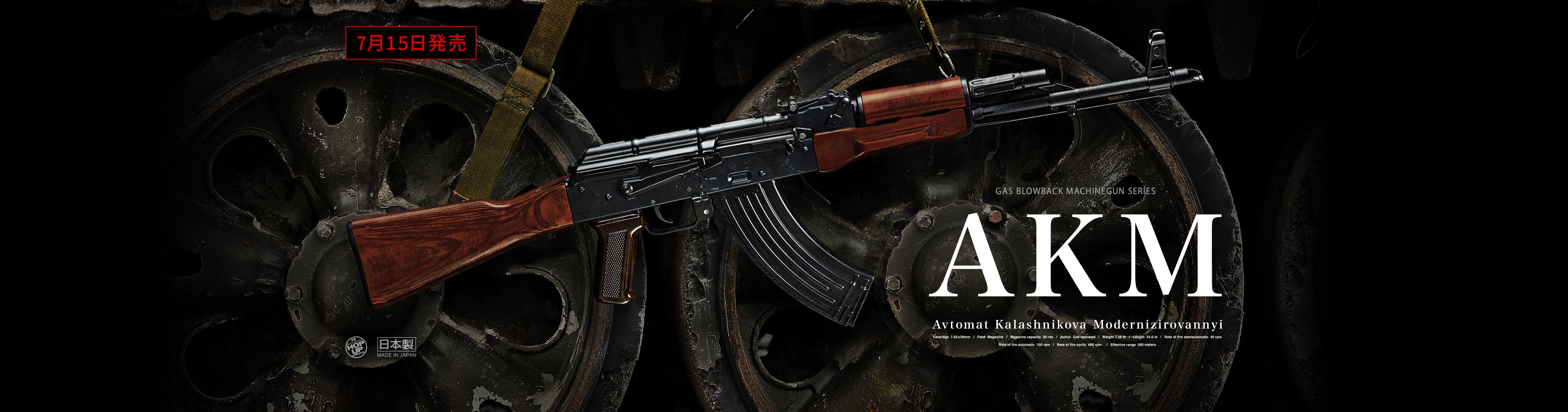 Tokyo Marui AKM GBB Rifle ( TM AK GBB Series )