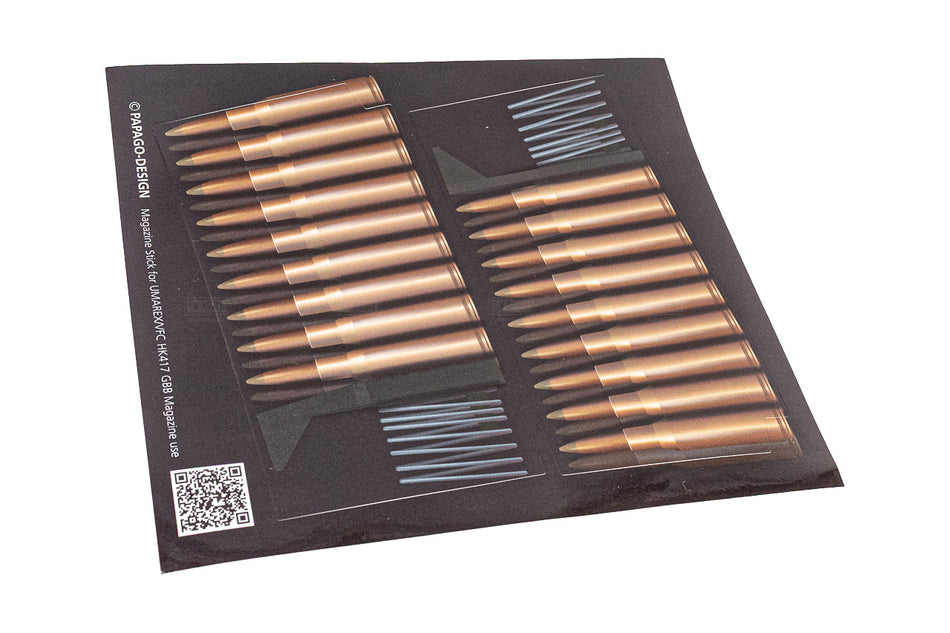 PAC 7.62mm Sticker For Umarex VFC HK417 Gas Magazine