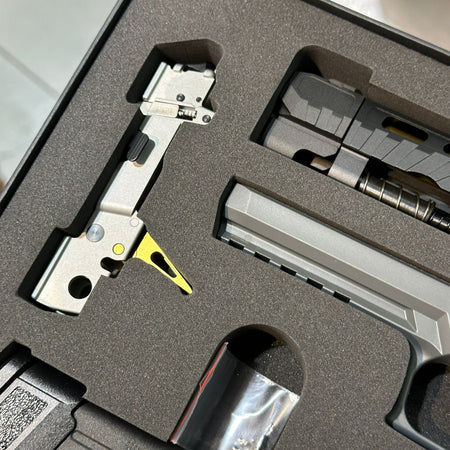Para Bellum Custom Made SPECTRE Compensator GBBP Kit Set ( Aluminum Slide & Barrel / Black Slide / Gray Grip ) ( Limited Edition )