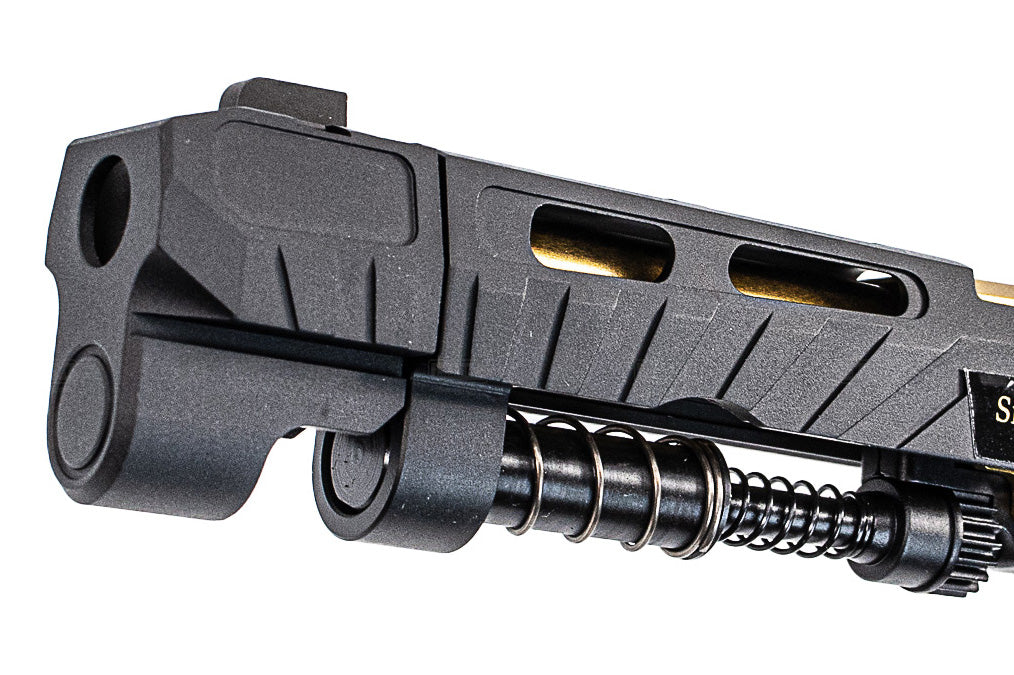 Para Bellum Custom Made SPECTRE Compensator GBBP Kit Set ( Aluminum Slide & Barrel / Black Slide / Gray Grip ) ( Limited Edition )