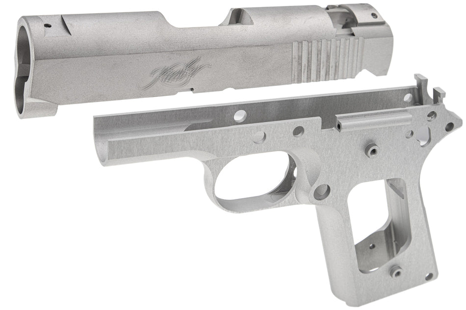 Para Bellum Steel Slide & Stainless Barrel Set for VFC Kimber Ultra Carry GBB Airsoft ( Silver )
