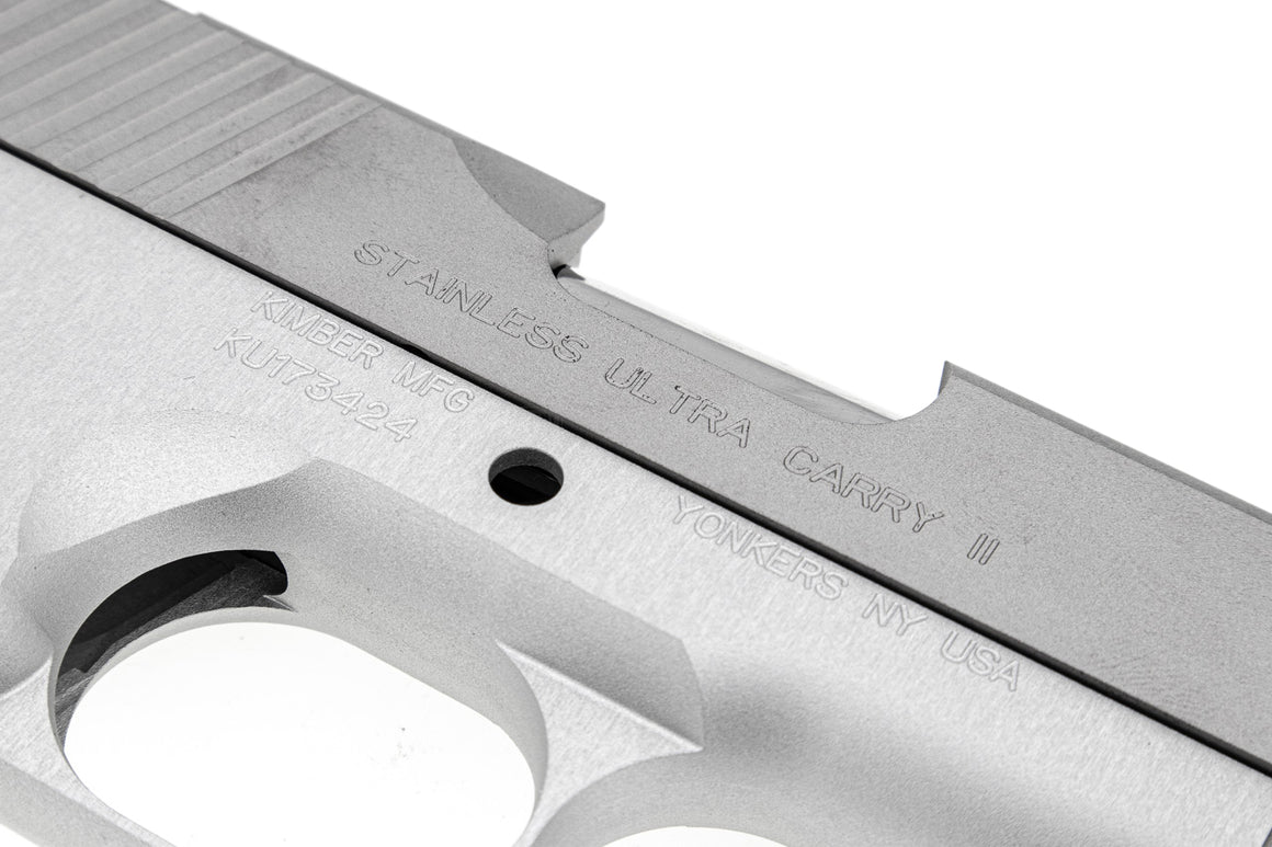 Para Bellum Steel Slide & Stainless Barrel Set for VFC Kimber Ultra Carry GBB Airsoft ( Silver )