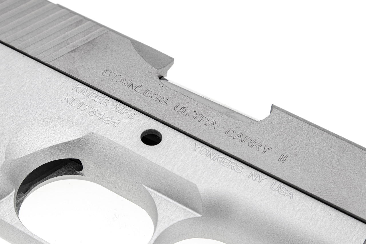 Para Bellum Steel Slide & Stainless Barrel Set for VFC Kimber Ultra Carry GBB Airsoft ( Silver )