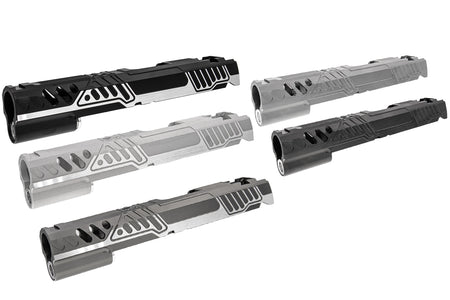 Gunsmith Bros ED Style Hi-Capa Slide For Marui TM Hi-Capa GBBP-Silver