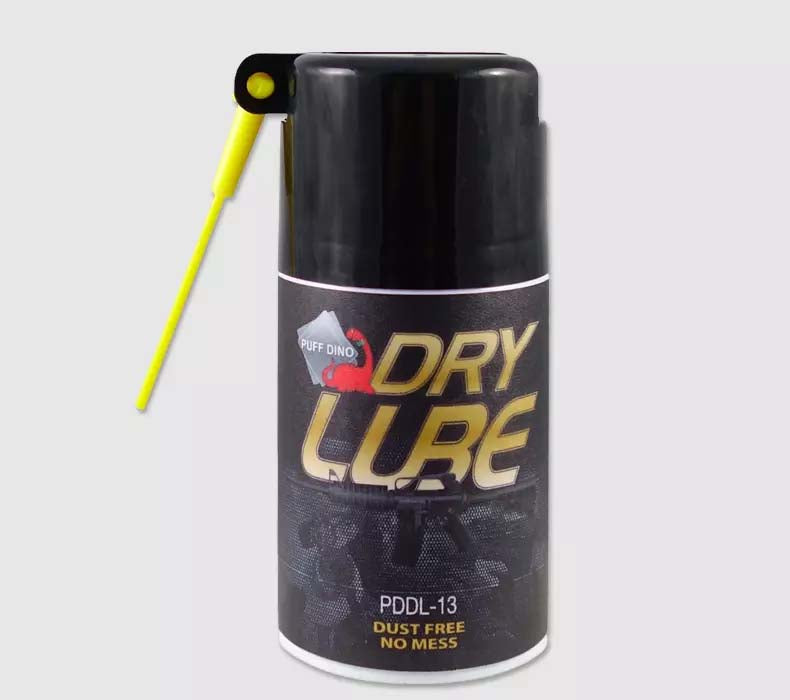 PUFF DINO Dust Free Silicon Dry Lube Spray ( 130ml ) [ HK LOCAL ONLY ]