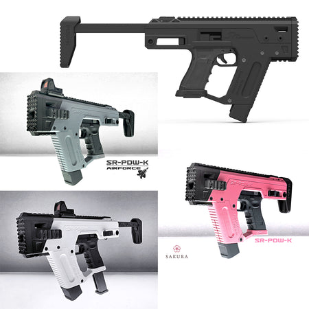 SRU Glock PDW SMG Kit for Umarex / VFC Glock-Pink