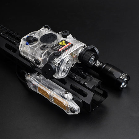 WADSN / NE TAP Double Switch Perspective Ver. for Airsoft PEQ , M/X-Series Flashlight ( BK / DE )-Dark Earth ( DE )