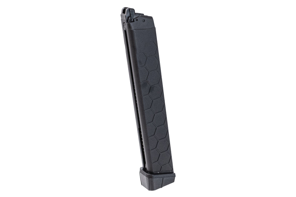 PH+ Honeycomb 50 Rounds Extended Gas Magazine For Umarex VFC Glock / Marui TM / WE G Model GBBP Series