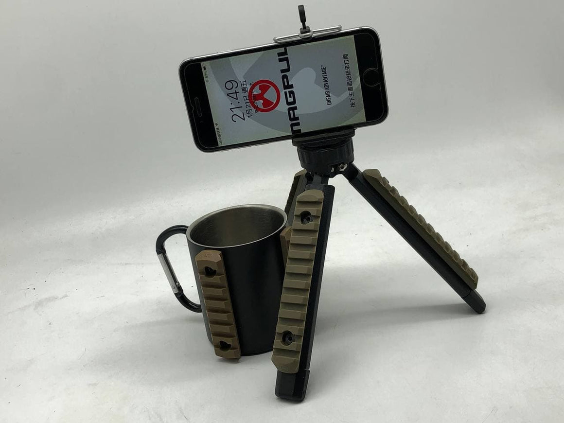 MF 1913 Picatinny Rail 20mm - Camera Modular Tripod ( Tan )