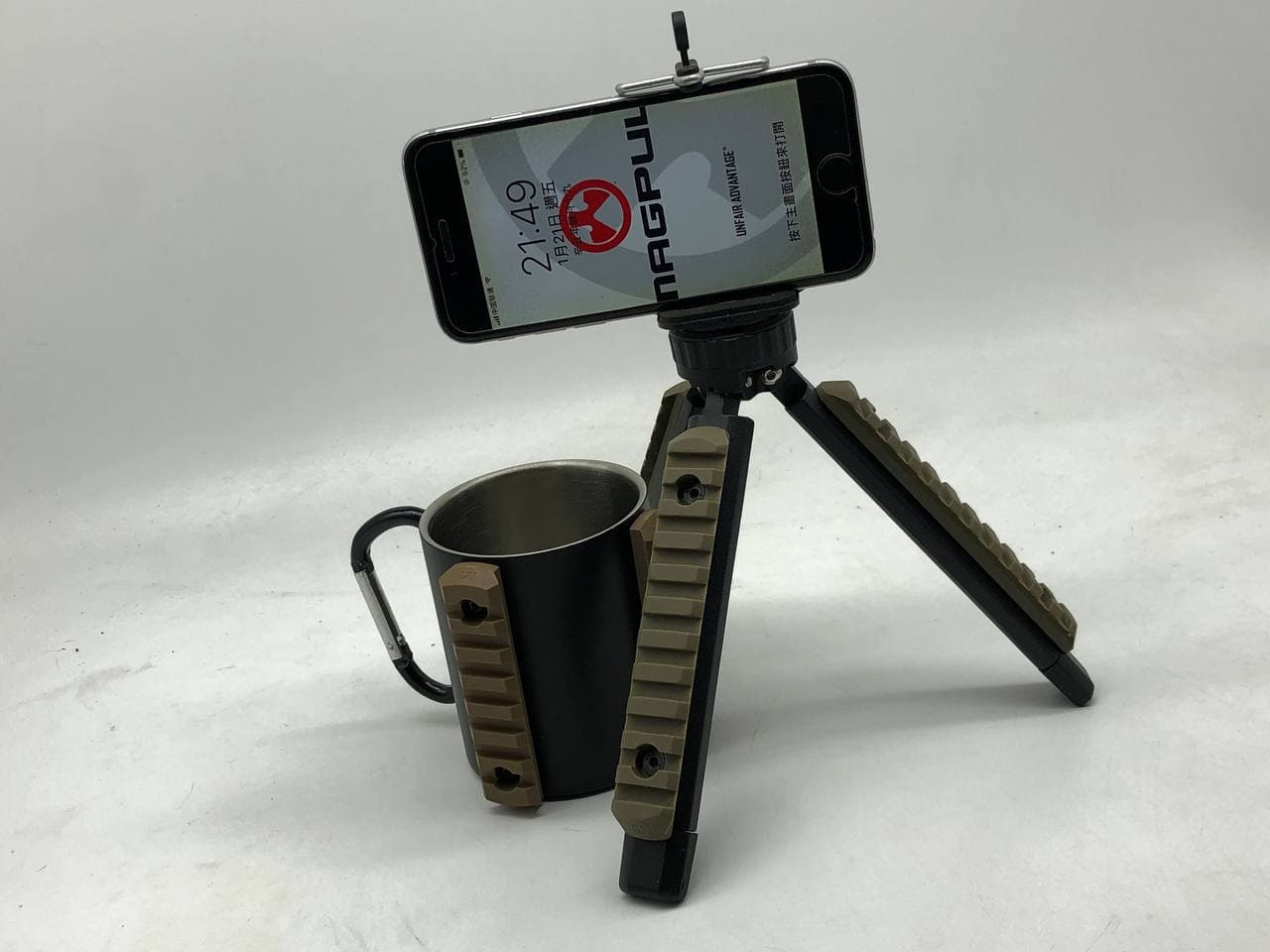 MF 1913 Picatinny Rail 20mm - Camera Modular Tripod ( Tan )