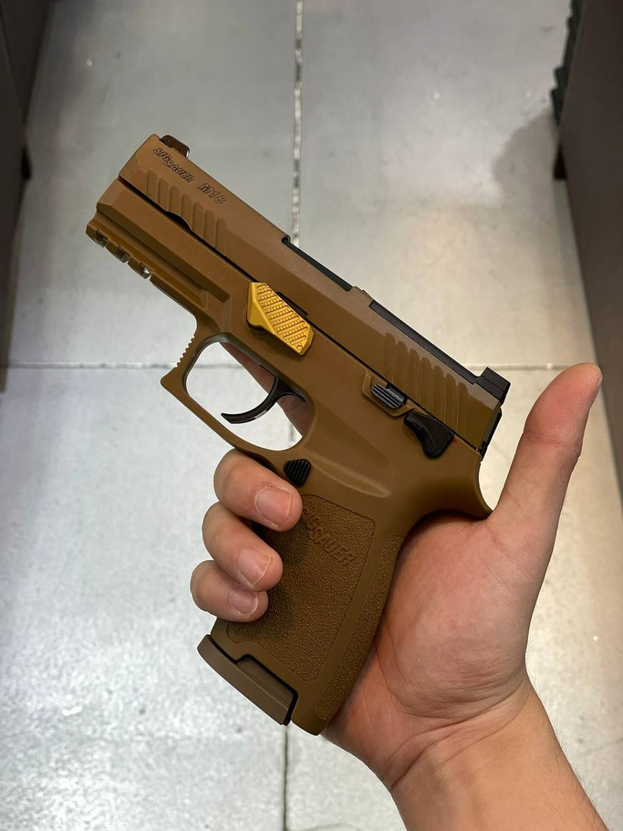 Revanchist Thumb Rest V2 For SIG AIR / VFC P320 M17 M18 GBBP ( Black / Gold )-Gold