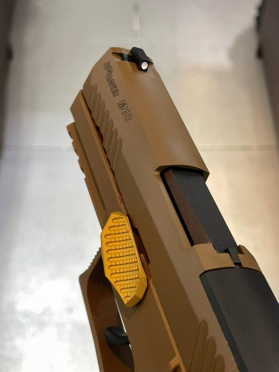 Revanchist Thumb Rest V2 For SIG AIR / VFC P320 M17 M18 GBBP ( Black / Gold )-Gold