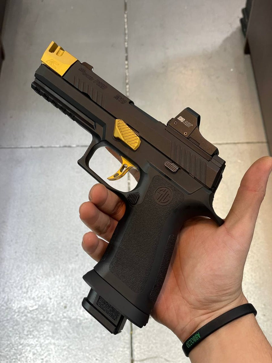 Revanchist CNC Magwell For SIG AIR / VFC P320 M17 M18 GBBP ( Fit For Nova P320 X-Series Polymer Frame Grip Spec. ) ( Blank Version )