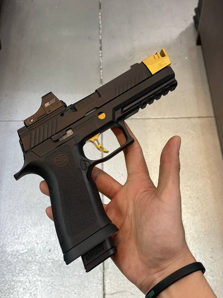 Revanchist CNC Magwell For SIG AIR / VFC P320 M17 M18 GBBP ( Fit For Nova P320 X-Series Polymer Frame Grip Spec. ) ( Blank Version )