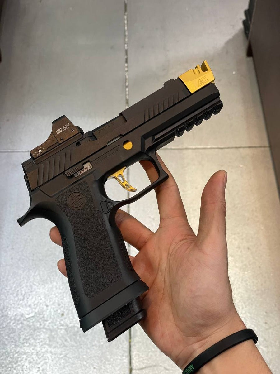 Revanchist CNC Magwell For SIG AIR / VFC P320 M17 M18 GBBP ( Fit For Nova P320 X-Series Polymer Frame Grip Spec. ) ( Blank Version )