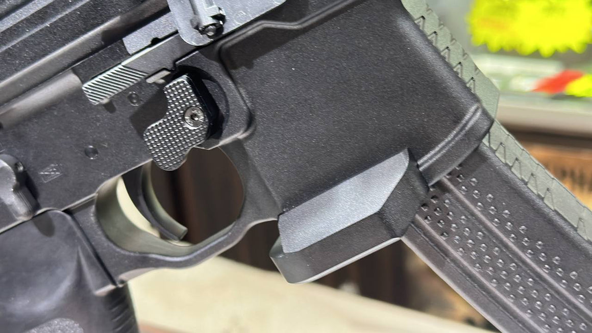 C&C SP Style MPX Magwell & Mag Release for APFG MPX-K / MCX GBB Series-Grey