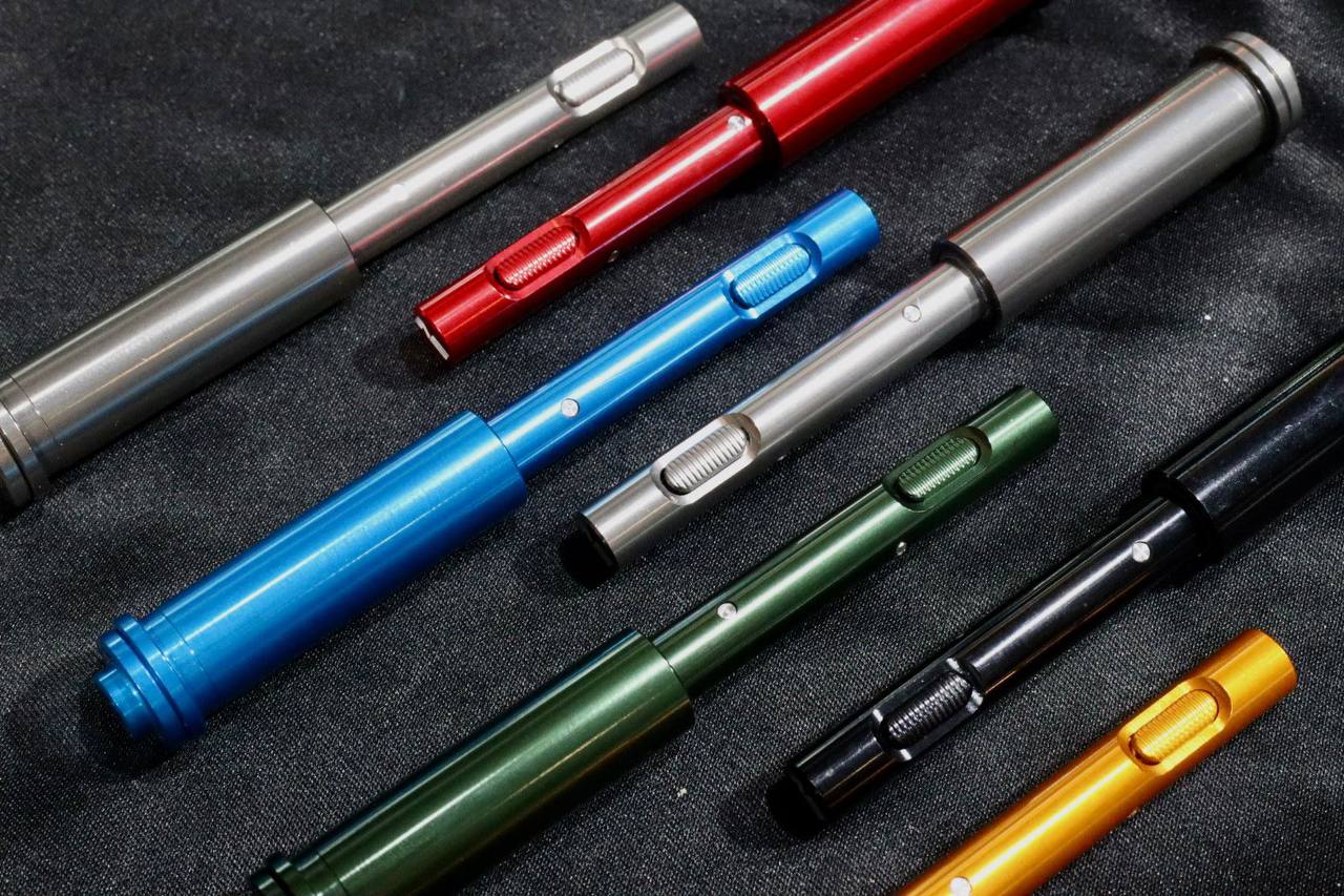 NexxSpeed CNC Recoil Spring Plug / Guide Rod For Tokyo Marui TM Hi-Capa 5.1 / Gold Match GBBP-Puprle