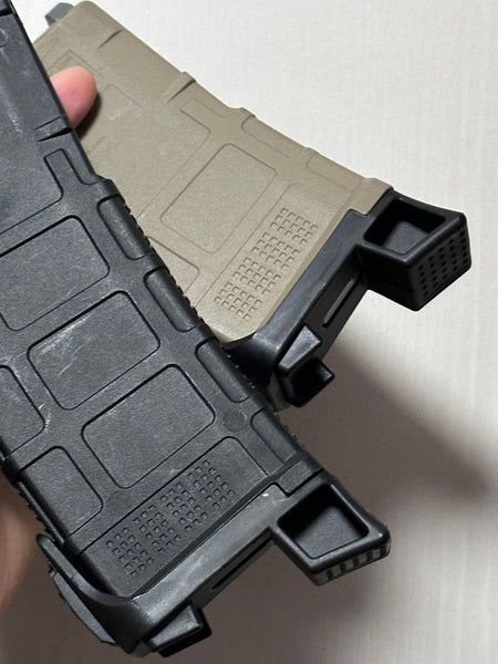 WoSport Mag Heel Magazine Base For FCC PTW Q Mag / Gun Modify MWS Magazine -FDE