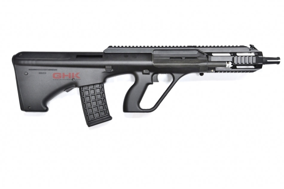 GHK AUG A3 GBBR Airsoft ( Black )