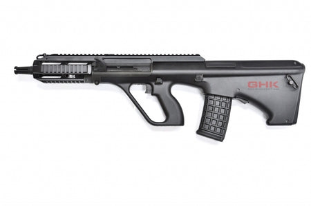 GHK AUG A3 GBBR Airsoft ( Black )