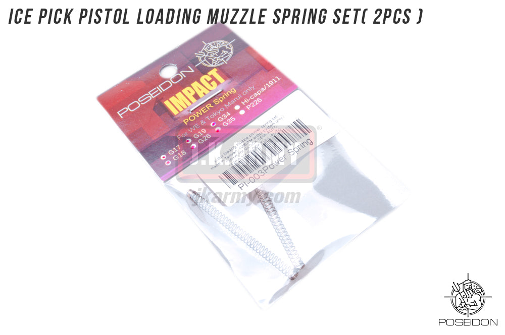 Pick One Spring Poseidon ICE PICK Pistol Loading Muzzle Spring Set ( 2PCS ) ( Marui ...