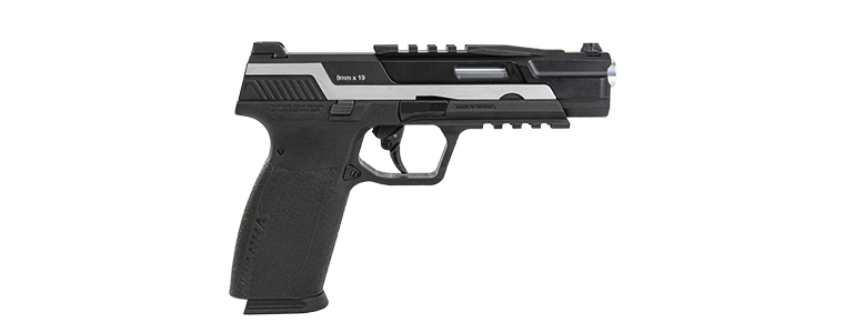 G&G PIRANHA TR Silver GBB PISTOL