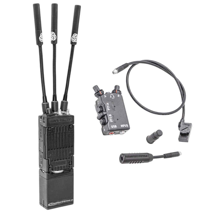 Plastix MPU5 Radio & PTT Dummy Model Set Full Size 3D Printed Replica