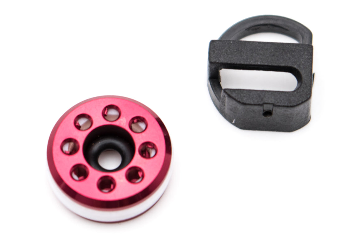 Poseidon ICE Breaker Piston Head 14mm Red With Valve Block Set  for WE / KJW GBB Pistol