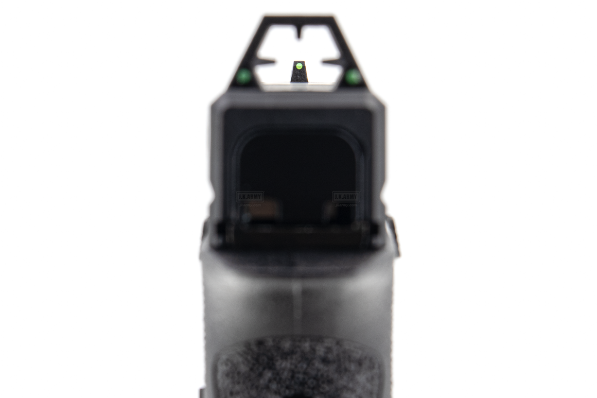 Poseidon Orion No.2 Action Airsoft GBB Pistol ( G Model Spec ) ( Black / TAN ) ( PC + ABS Slide )-Black