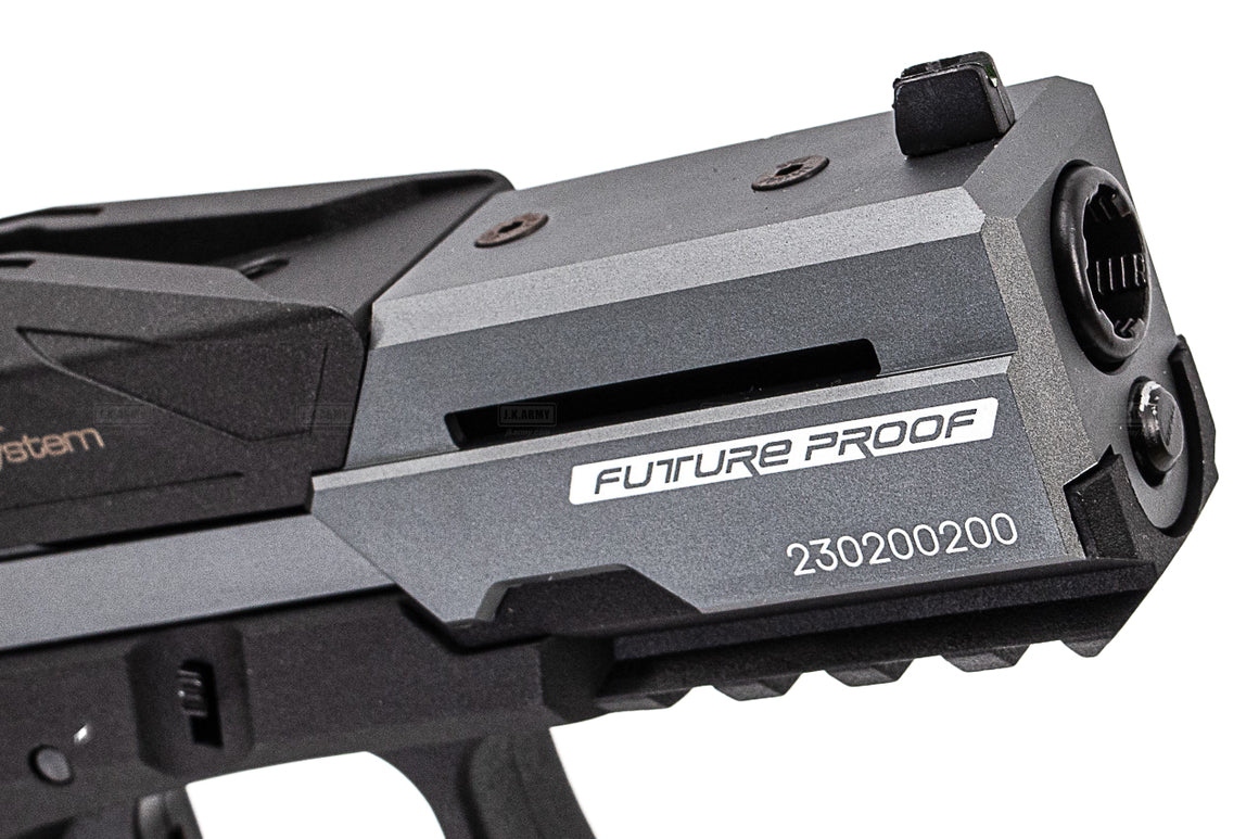 Poseidon x CSI XG-8 Close Combat Tactical GBB Pistol Arisoft-White