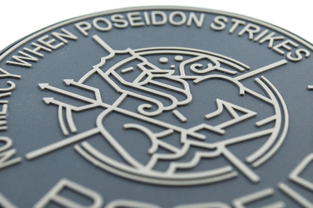 POSEIDON PVC Patch ( 90mm ) ( Free Shipping )