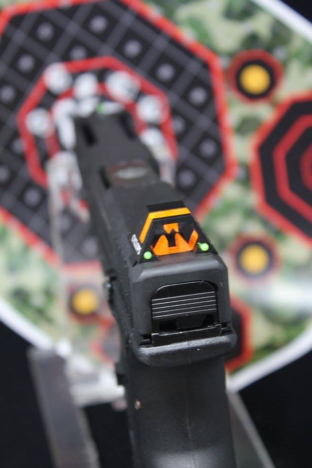 Poseidon CYCLOPS Universal Front and Rear Sights for GLK Model G Series GBBP