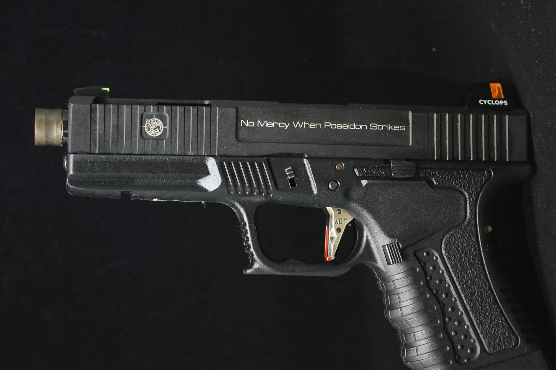 Poseidon CYCLOPS Universal Front and Rear Sights for GLK Model G Series GBBP