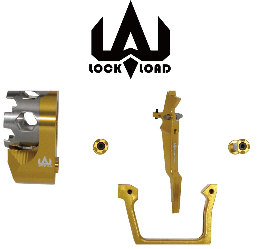 Poseidon Terminator M4 AEG Kit - CNC Tunable Advanced Trigger ( Black / Red / Gold )-Red