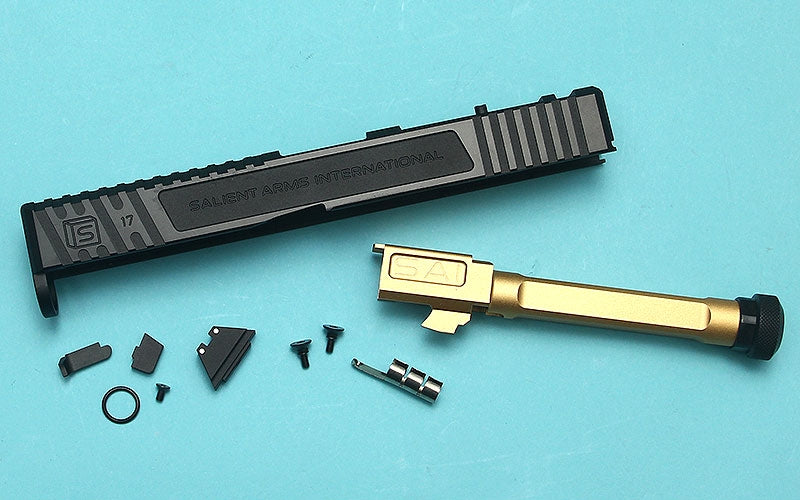 EMG SAI TIER ONE Upgrade Slide Set (RMR Cut) for TM Model 17 ( Black )