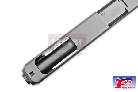 Prime G34 Style CNC Aluminum Slide with Barrel for Tokyo Marui Model 34 GBB Series - Black