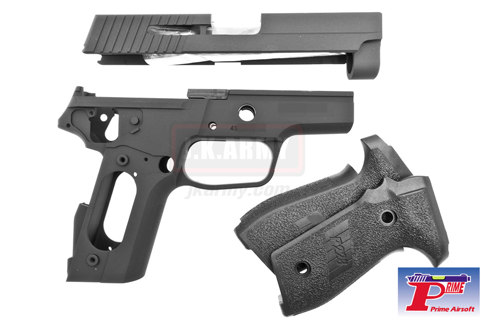 Prime M11A1 Compact CNC Aluminum Slide & Frame Kit for Marui SIG P226 / P228 GBB Series ( Limited )
