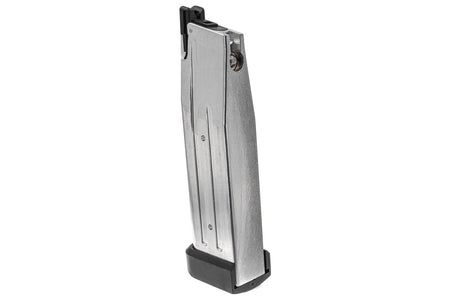 ProWin 140mm Magazine for Marui TM Hi-Capa GBBP Airsoft - Wargame Type ( Silver )