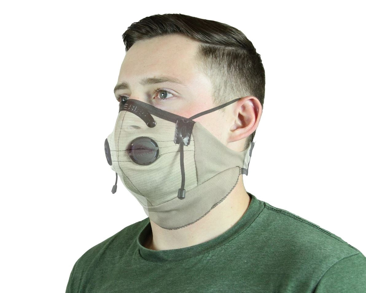 ATV TEK Pro Series Rider Dust Mask 2.0 ( Tan Black ) ( PSRDM1 ) ( Universal Size )