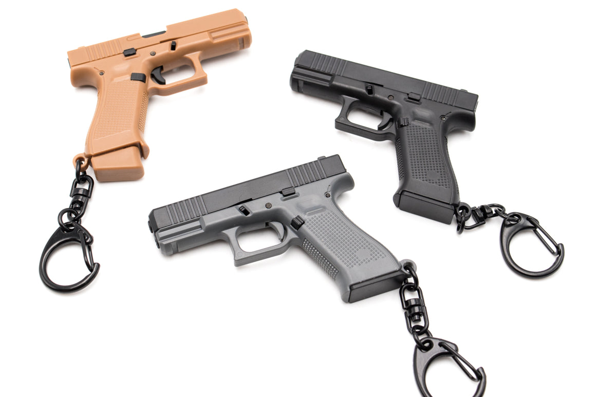 G19X / G45 Dummy ABS Keychain-G45 Style-Black