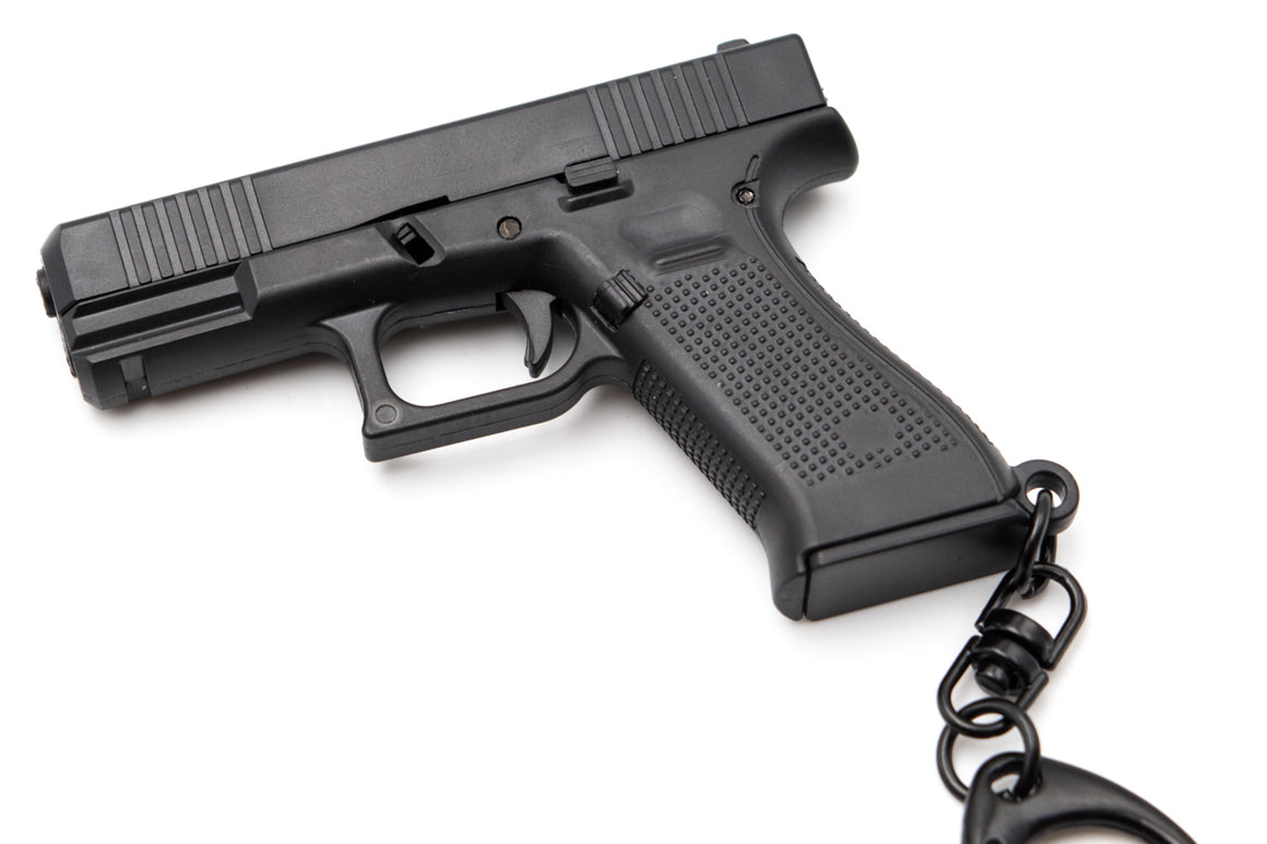 G19X / G45 Dummy ABS Keychain-G45 Style-Black