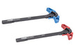 Pro&T CNC Aluminum Charging Handle For SIG AIR MCX & MPX AEG / APFG MPX-K S Series GBB ( Type B ) ( Blue / Red )-Red
