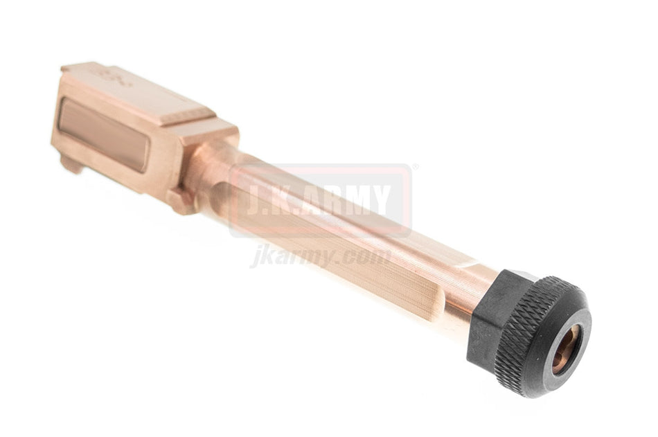 Pro&T Style Match Grade Threaded Barrel for TM Model 19 ( 14mm CCW )-Rose Gold