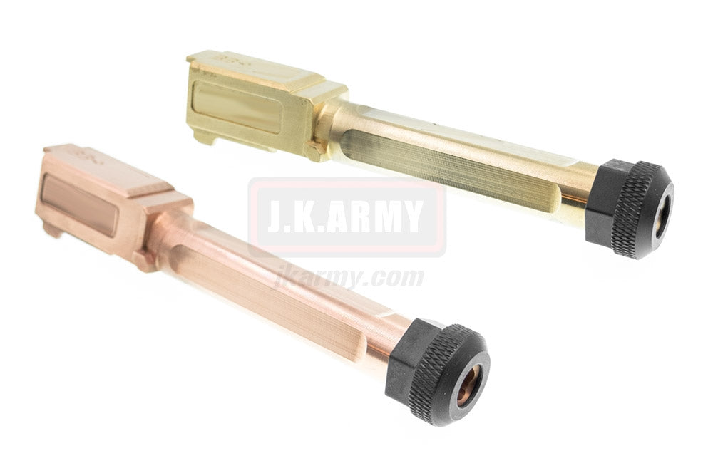 Pro&T Style Match Grade Threaded Barrel for TM Model 19 ( 14mm CCW )-Rose Gold