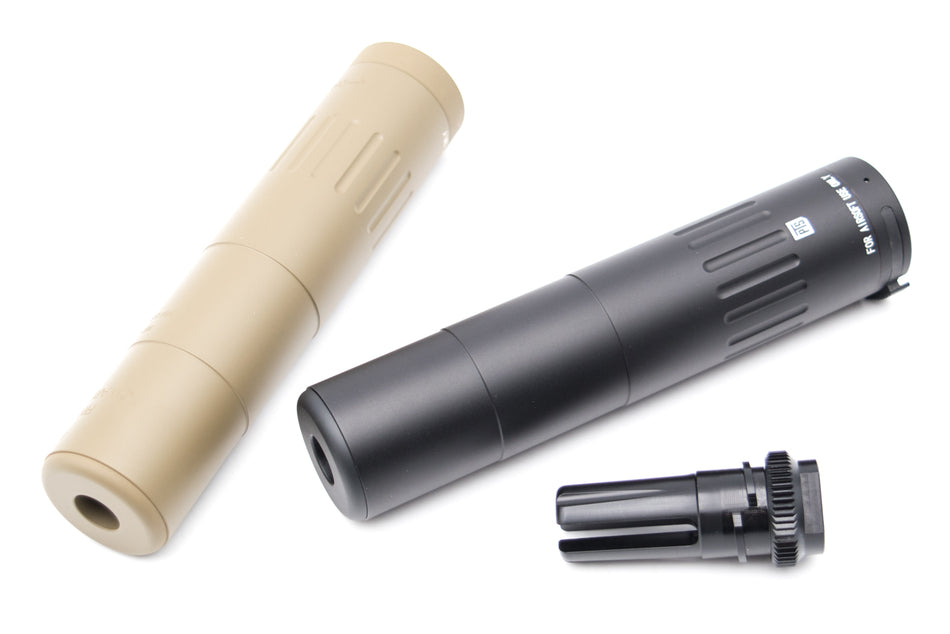 PTS MK18SD Mock Suppressor Dummy ( Black / DE )-Dark Earth ( DE )