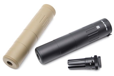 PTS MK18SD Mock Suppressor Dummy ( Black / DE )-Dark Earth ( DE )