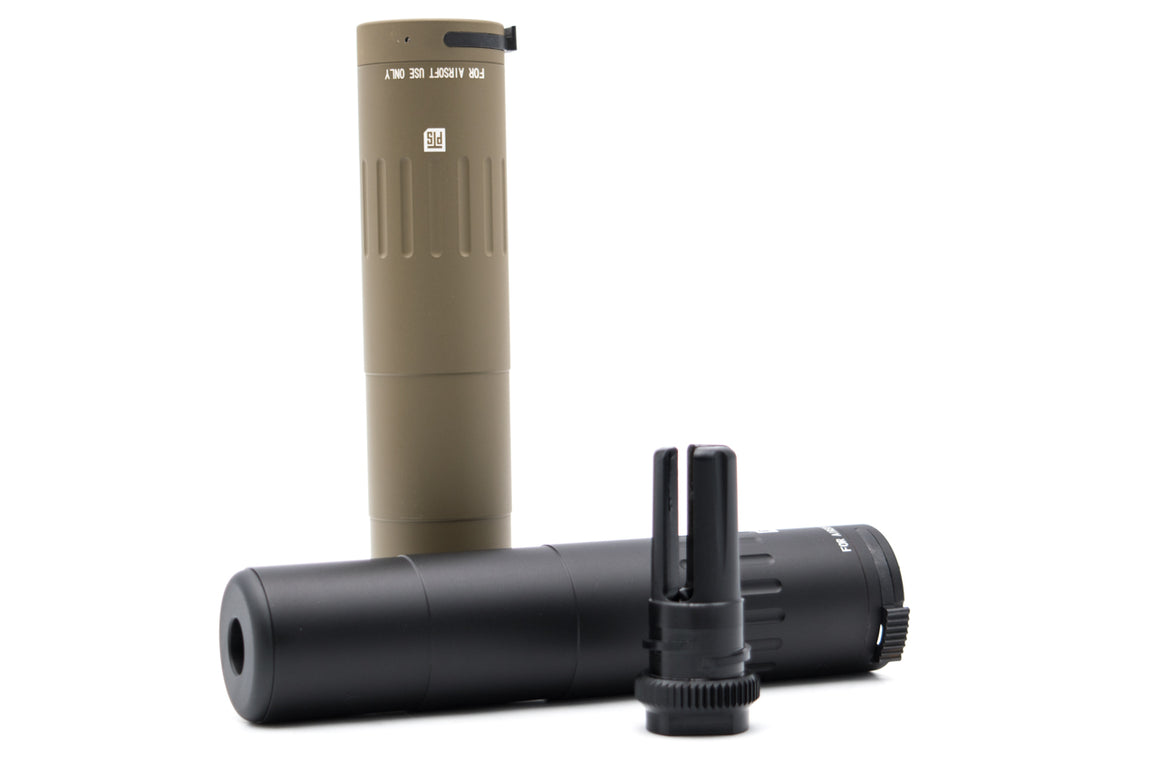PTS MK18SD Mock Suppressor Dummy ( Black / DE )-Dark Earth ( DE )