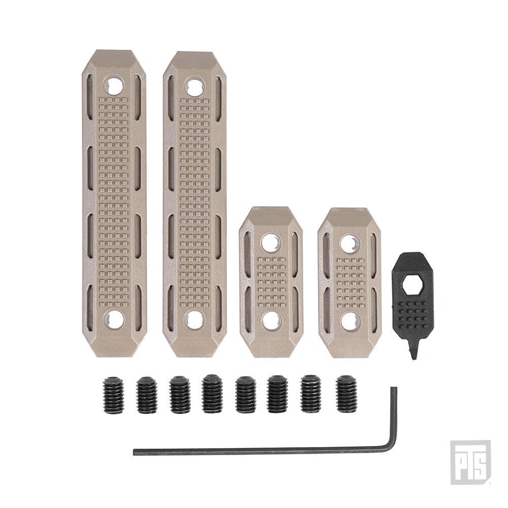 PTS EP M-LOK Rail Cover Set ( DE )