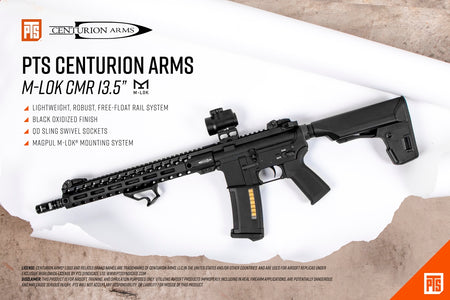 PTS Centurion Arms M-Lok CMR Rail 13.5 inch ( Black )